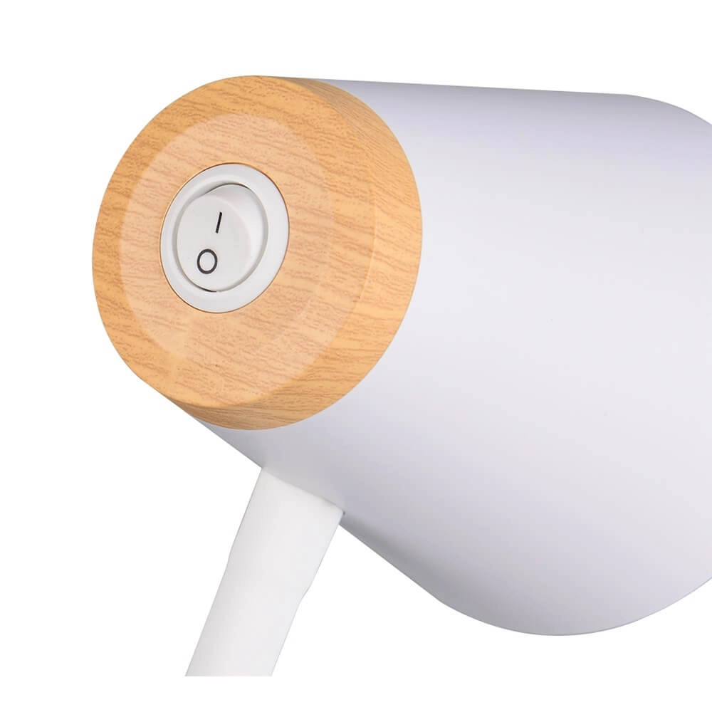 Lampe de table Pongo blanc Trio 4017807642681