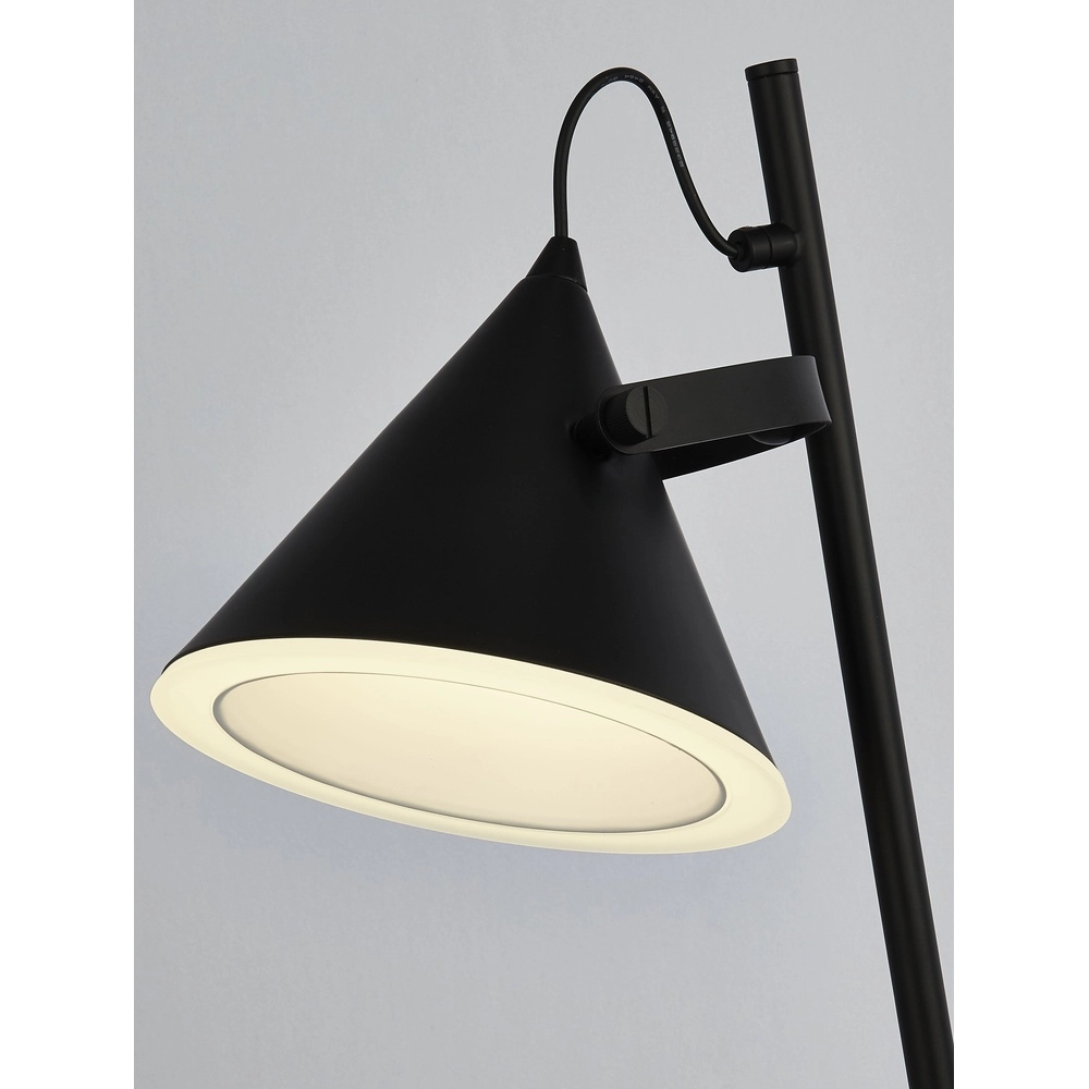 Lampe de lecture de conception Conical Noir Searchlight 5,05342E+12