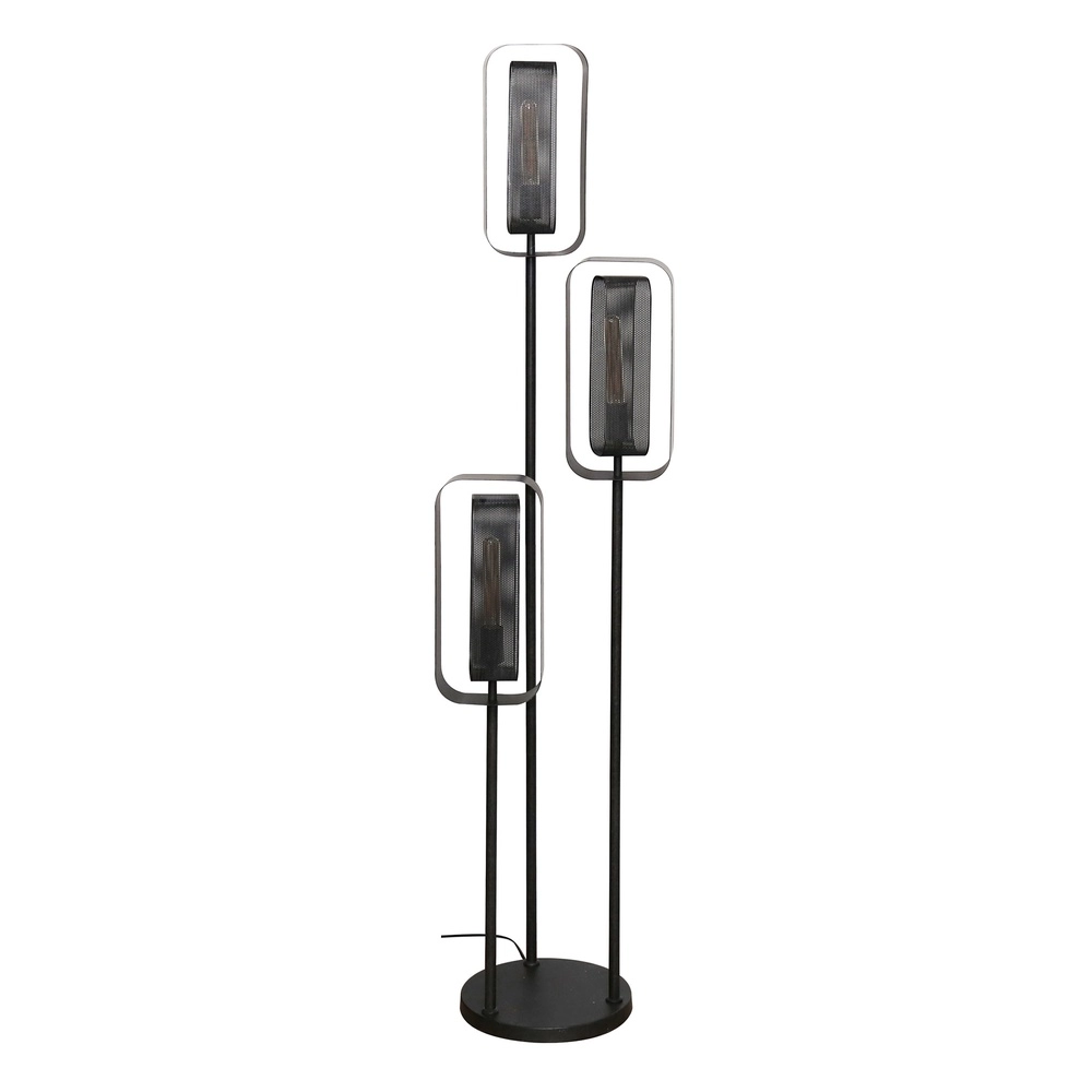Lampe de pied en treillis métallique 3L Mesh 170 cm Lyora 8716803512184