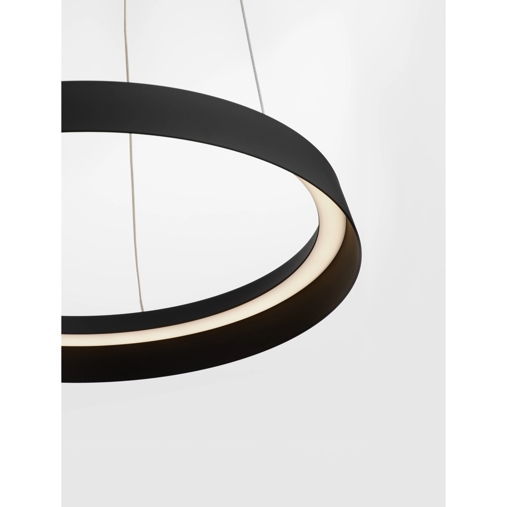 Suspension design Ormi Ø 45cm noir Lyora 5212017448804