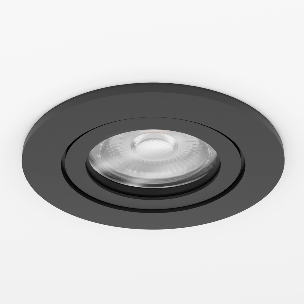 Spot encastré Barranco noir Ø 9cm - 4,5W - 4000K Eglo 9008606359349