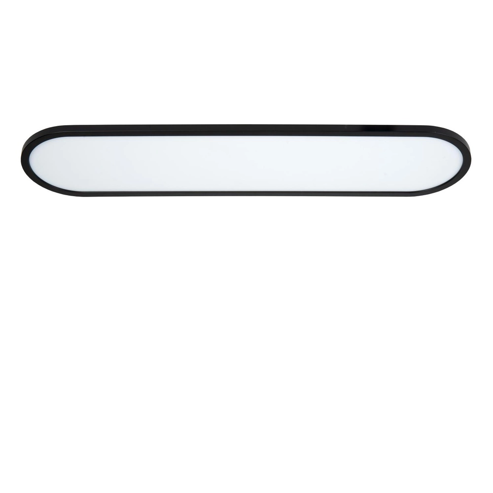 Éclairage ovale de plafond Elly 36W noir