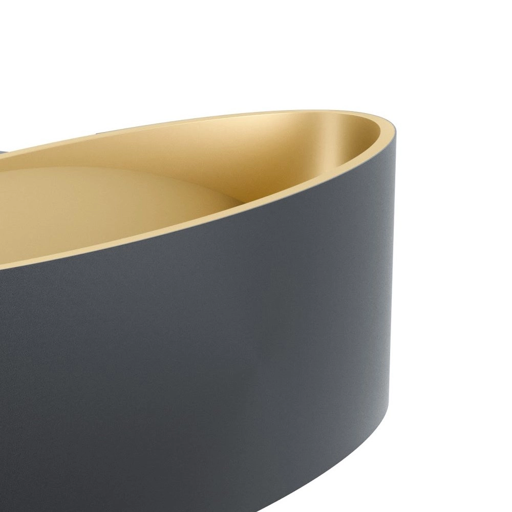 Projecteur mural noir Maccacari Eglo 9002759985424