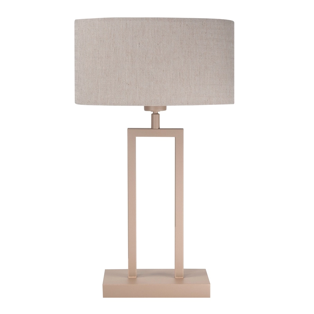 Lampe de table Monza brun sable 53c,