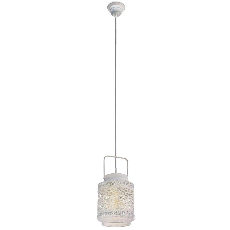 Lampe à suspension Vintage Round blanc antique Eglo 9002759492052