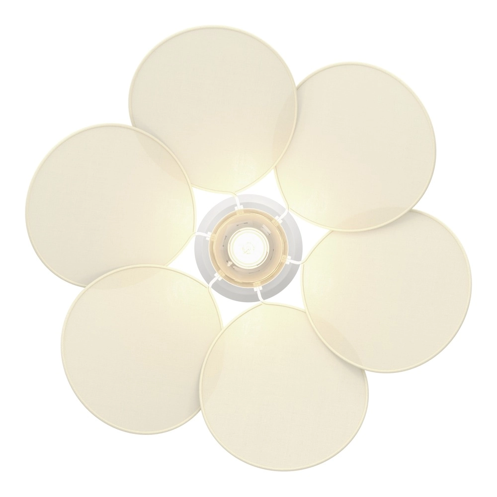 Lampe de plafond Binacua blanc Ø 45cm Eglo 9008606405800