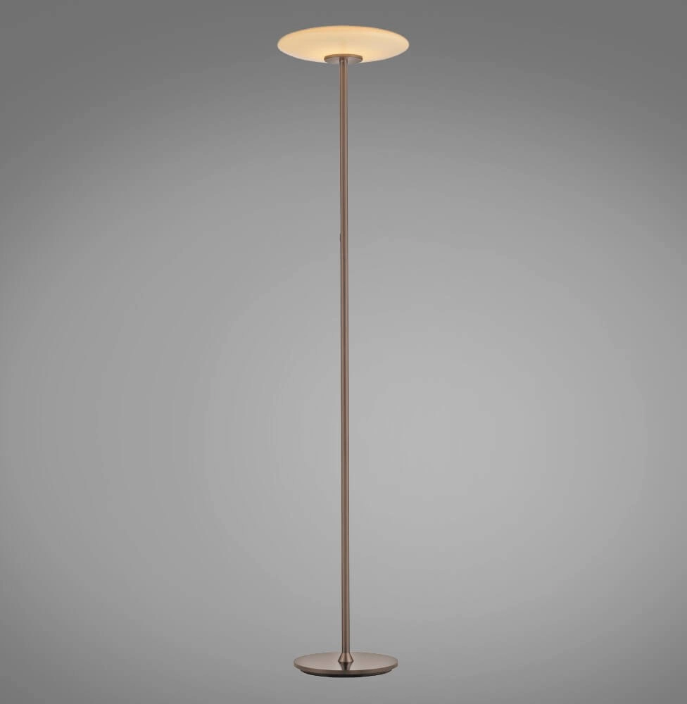 Lampadaire design Pure Vitrum brun Paul Neuhaus 4012248382714