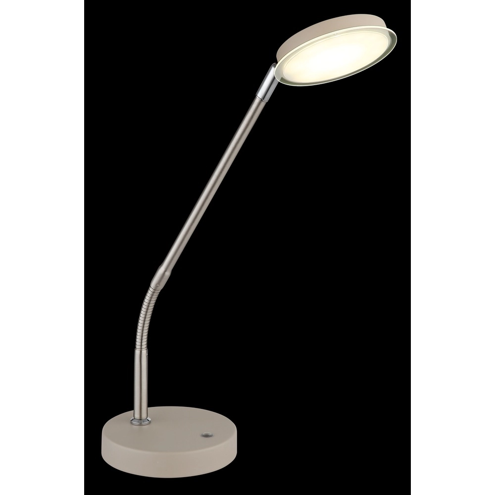 Lampe de bureau Silvio brun sable Globo 9007371593033