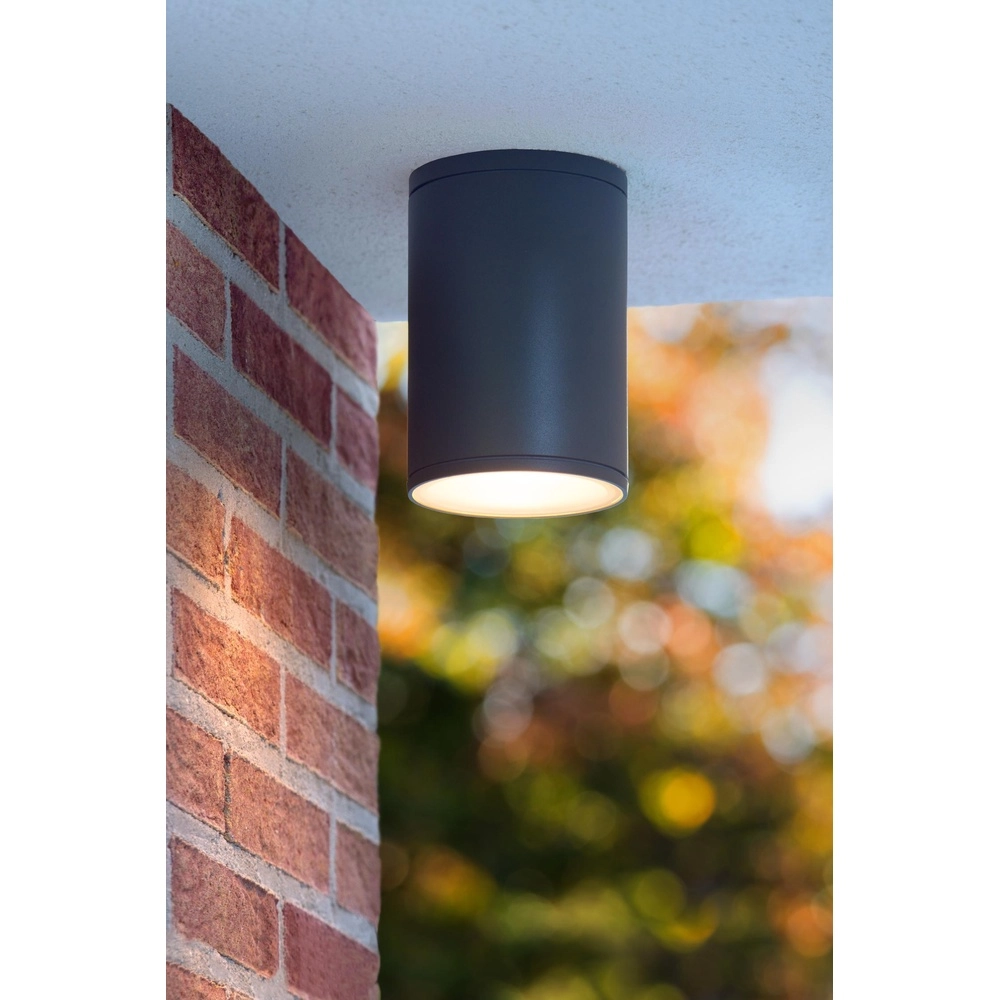 Projecteur de plafond Tubix IP54 noir Lucide 5411212271204