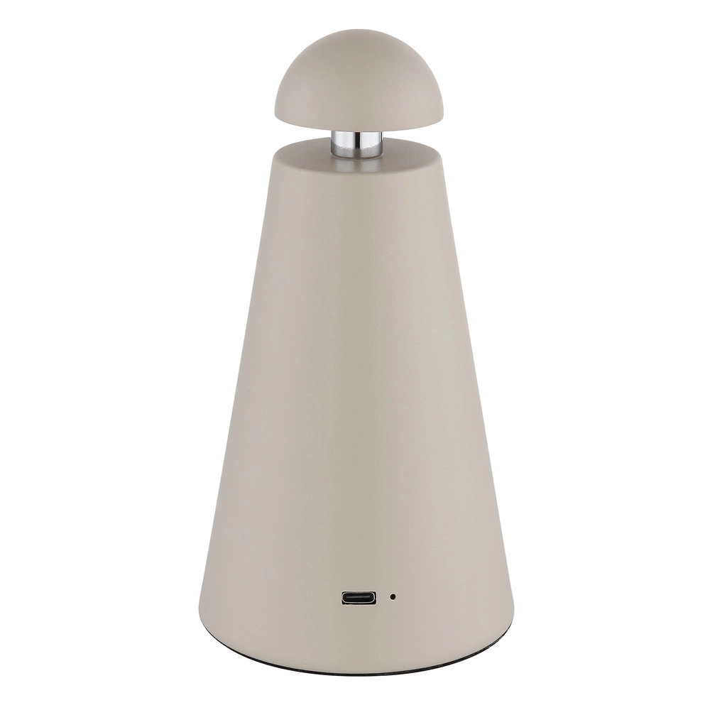 Lampe de table moderne Liva brun sable Globo 9007371566914