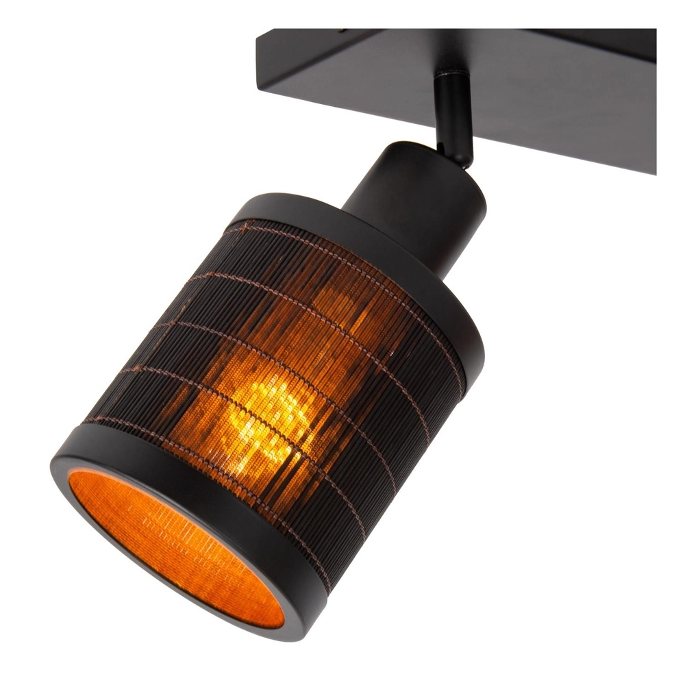 Lampe de plafond Tagalog Double Noir Lucide 5411212211675
