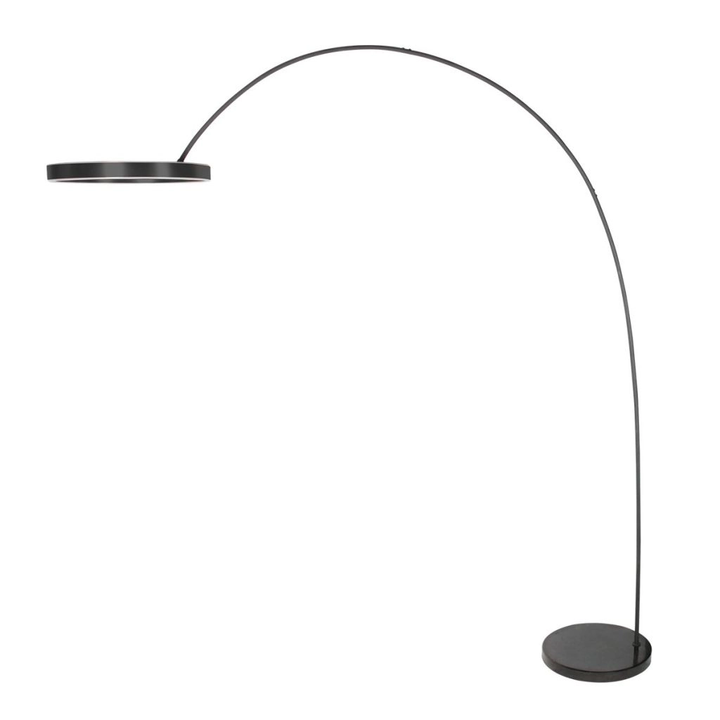 Lampe à arc moderne Luna-Arc Noir Steinhauer 8712746180190