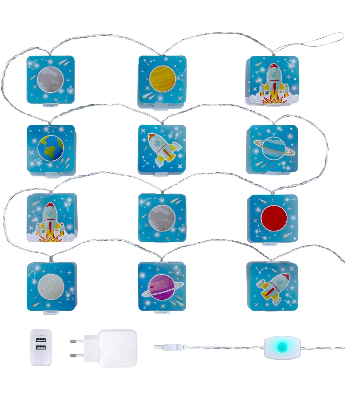 Guirlandes lumineuses Rocket bleu Dalber 8420406633558