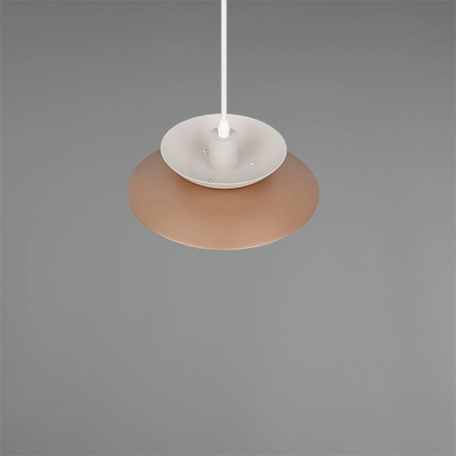 Conception de la lampe suspendue Amarila marron moka Ø 25cm Trio 4017807682755