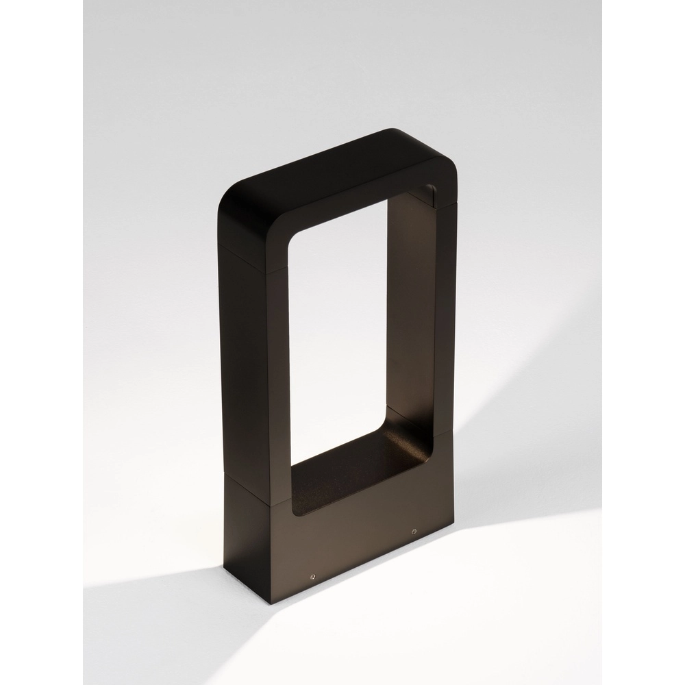 Lampe de jardin design Minimal noir 30cm