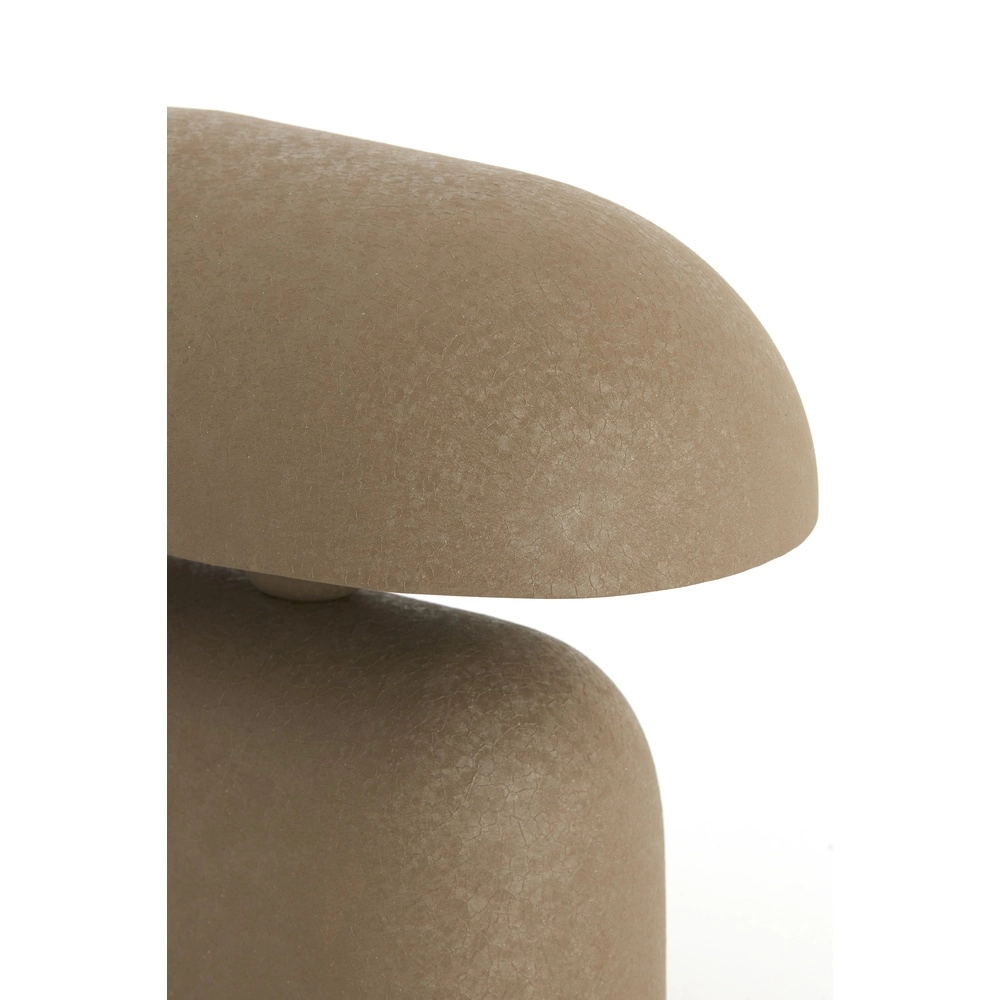 Lampe de table Todd ovale - brun foncé mat Light & Living 8717807818906