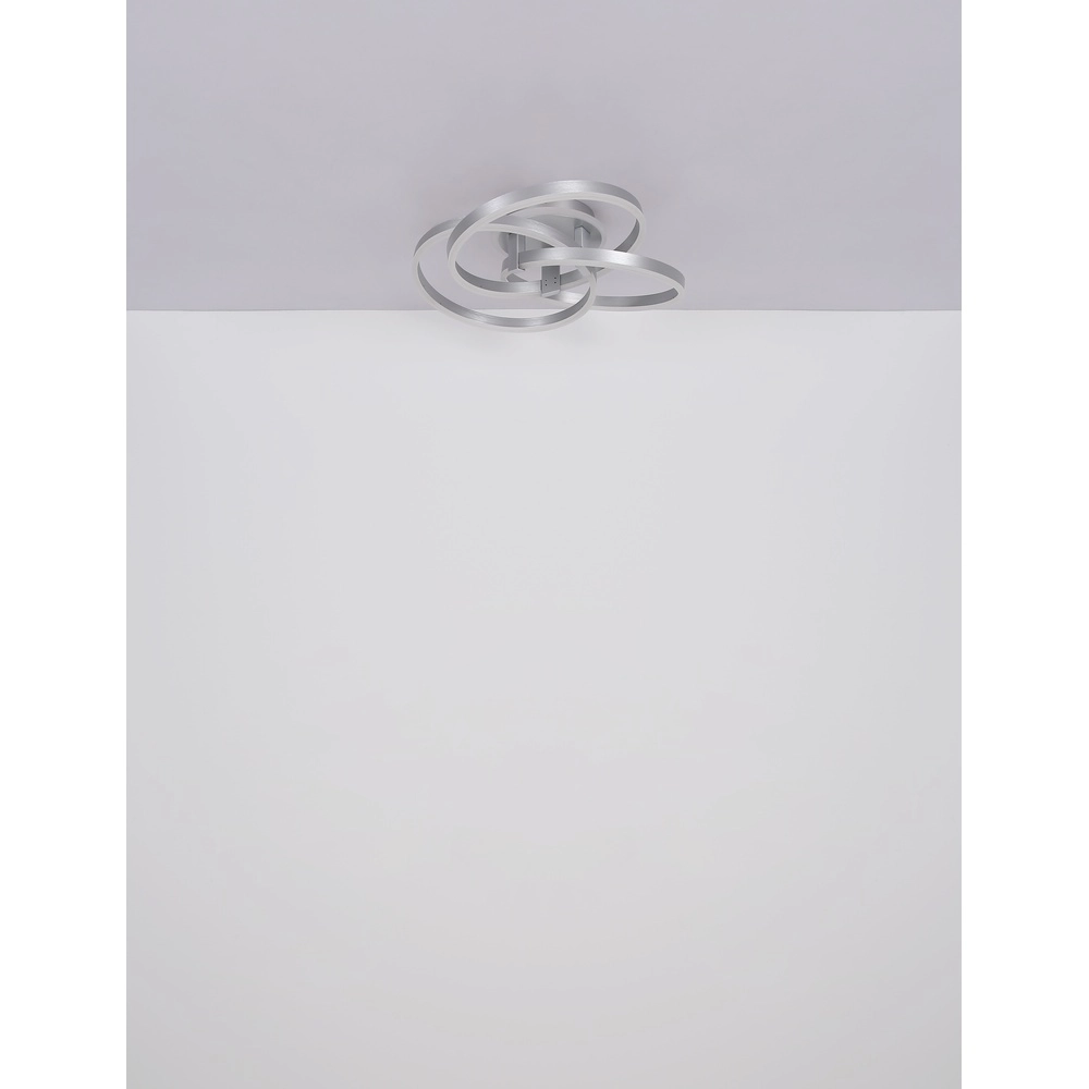 Lumière de plafond en acier inoxydable Herwig Conception Globo 9007371458448