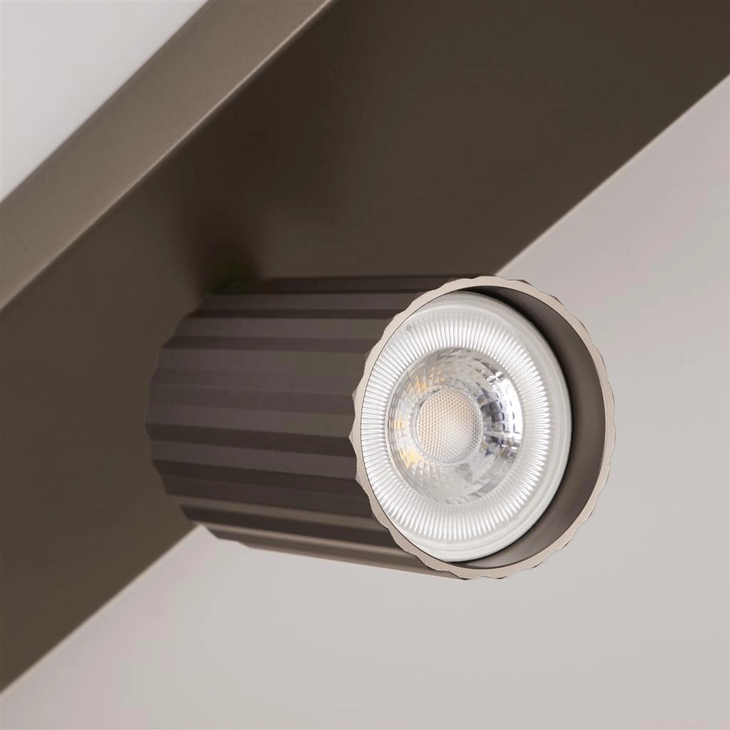 Moquerie Anna Bronze à 4 lumières Lyora 5053423286921