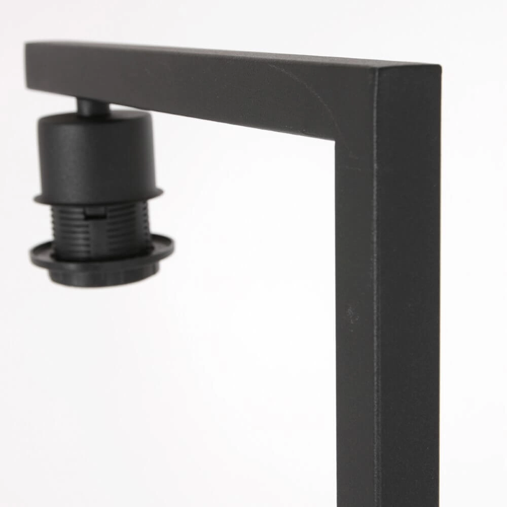 Lampe de table sur pied Stanger avec du velours doré Steinhauer 8712746151770