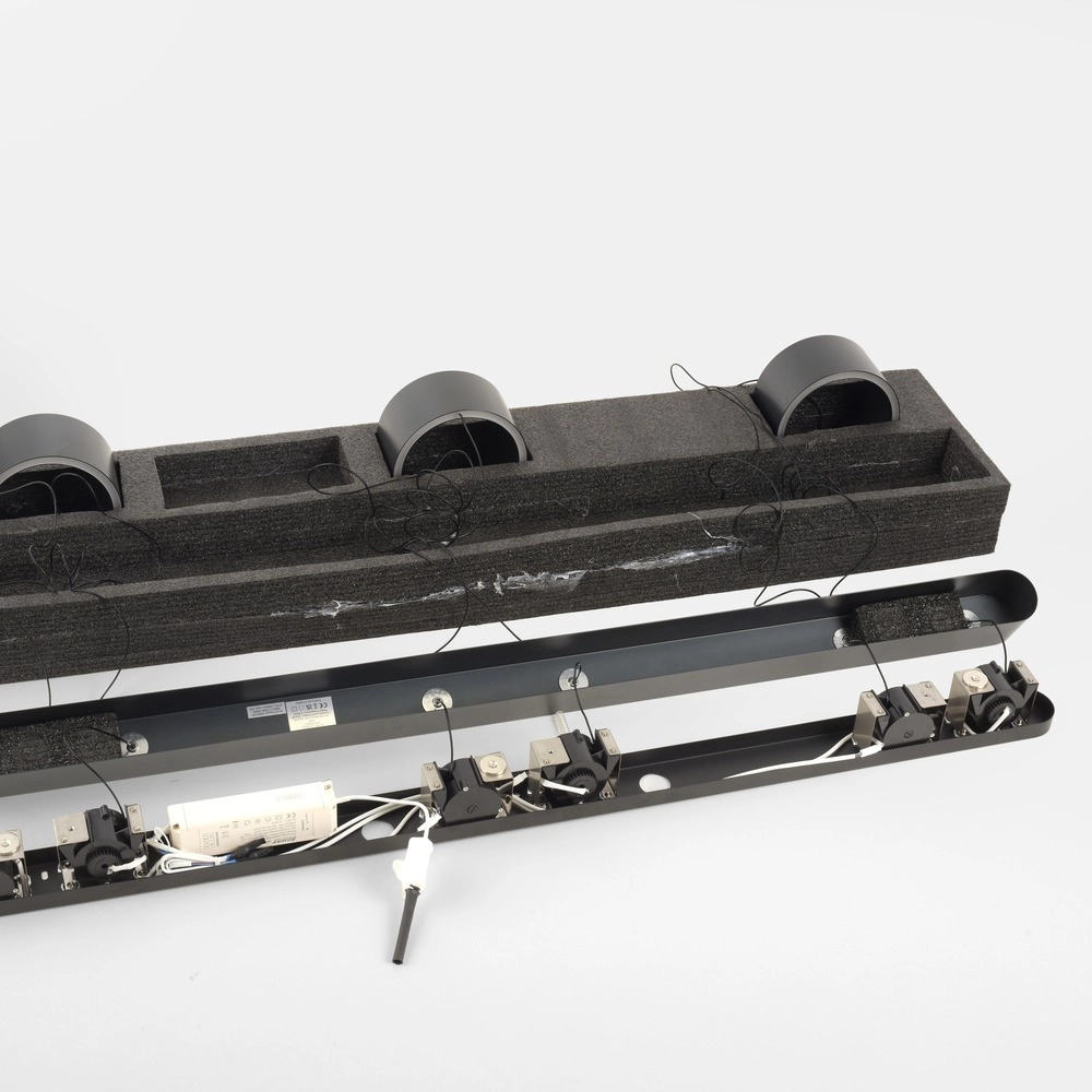 Suspension LED de conception Pure Clipse Gris mystique Paul Neuhaus 4012248396315