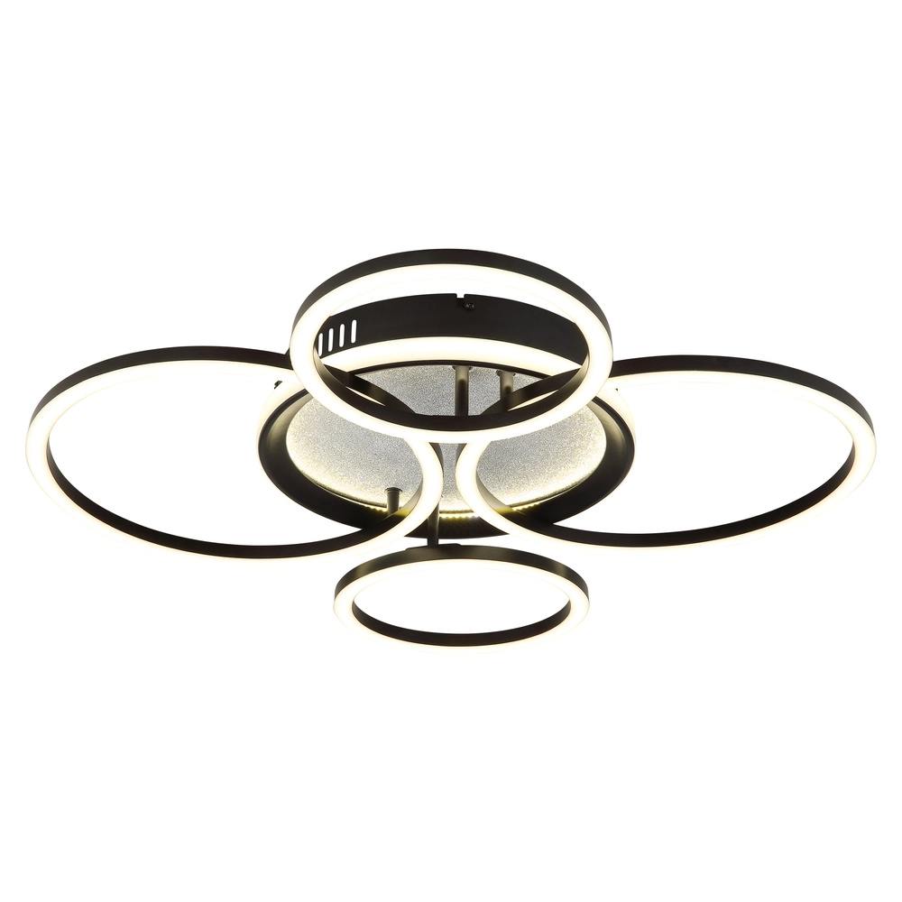 Lampe de plafond à design Alvis Noir Globo 9007371586363