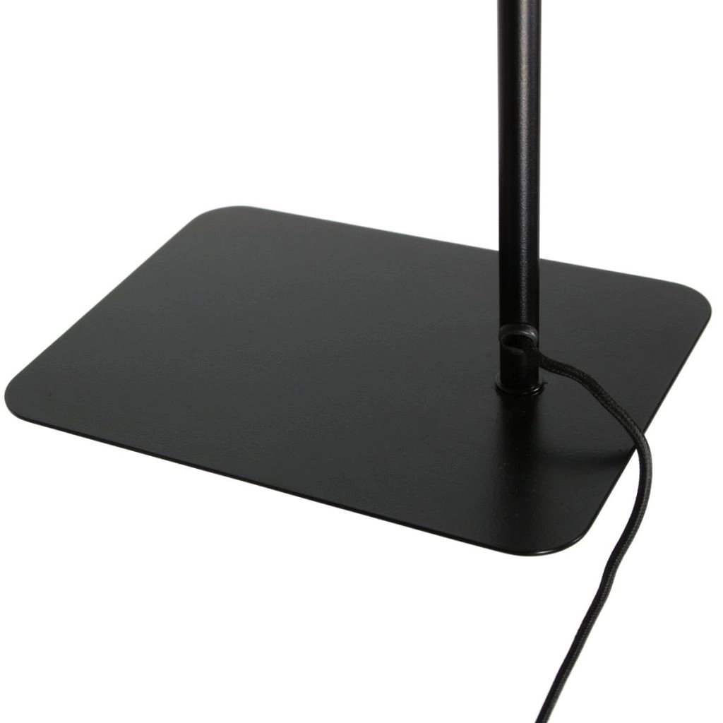 Lampe de pied Lumo noir avec or Steinhauer 8712746184631