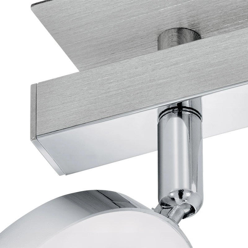 Spot LED Cardillio 1 22,5 cm gris métallisé Eglo 9002759961787