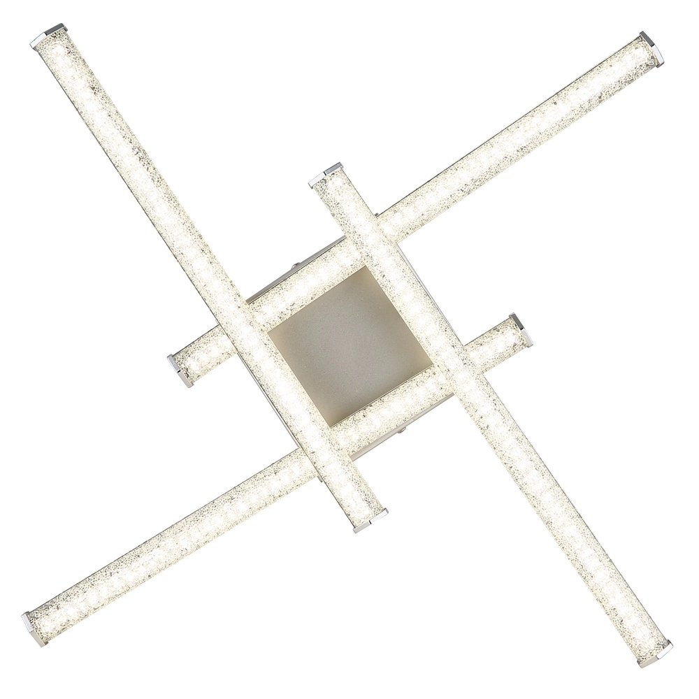 Lampe de plafond Kirina nickel Globo 9007371518227