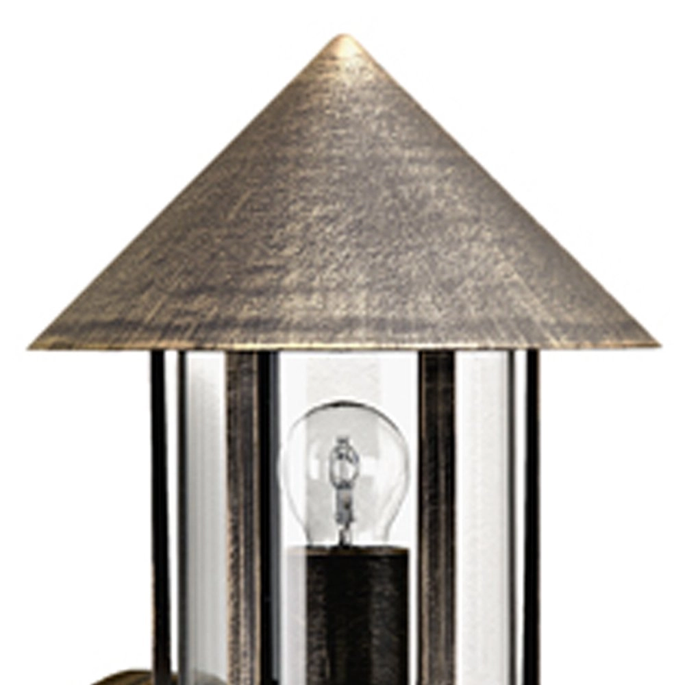 Lampe d'extérieur Toit 37cm - bronze-marron Albert 4007235518245