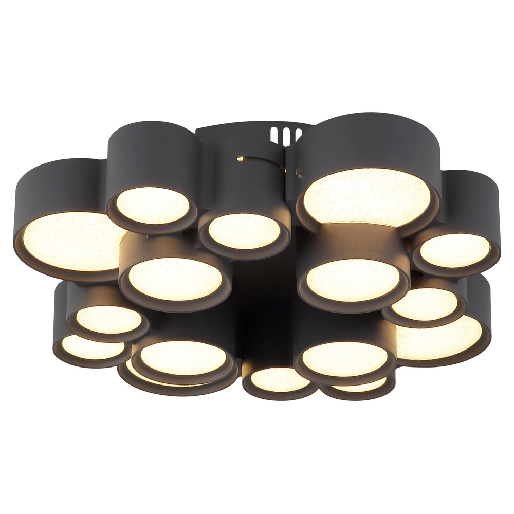 Lampe de plafond à design Darla Noir Globo 9007371589463