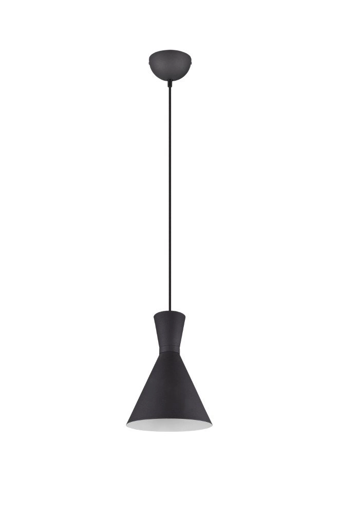 Lampe suspendue noire Enzo Ø 20cm