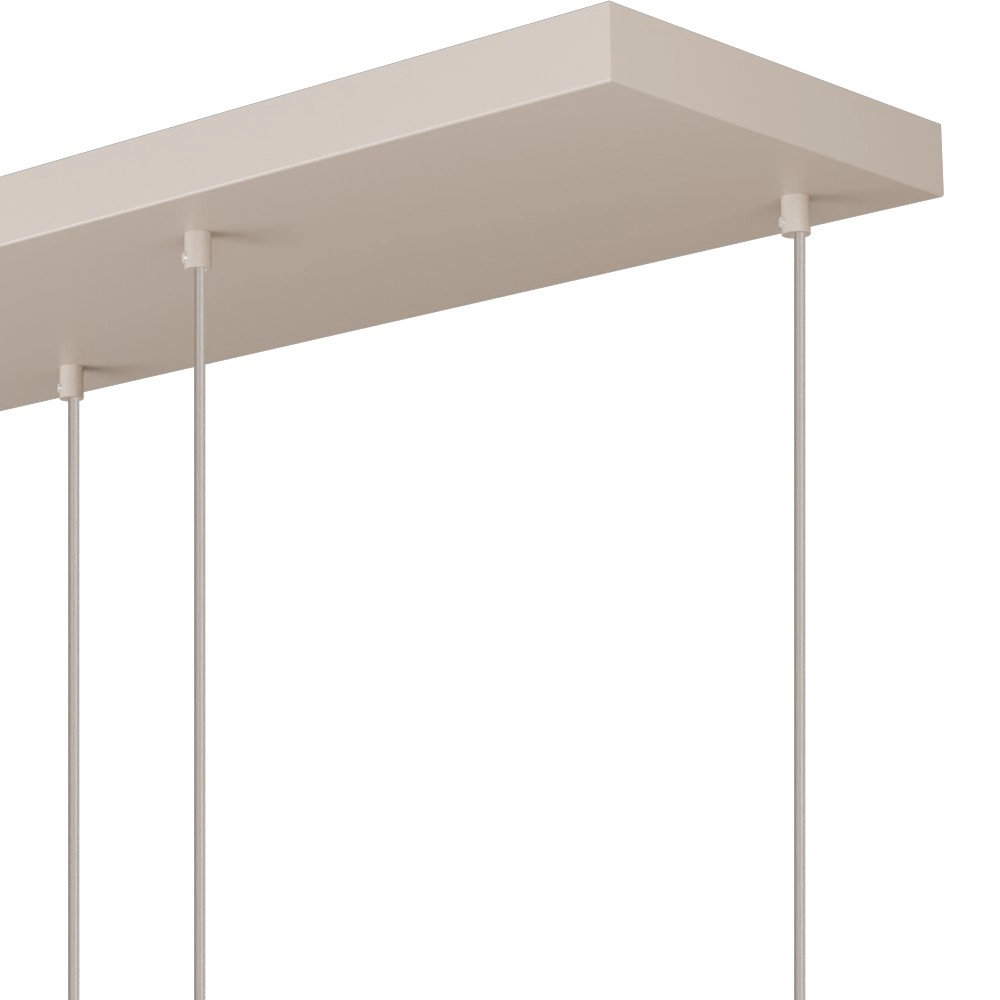 Lampe suspendue à 6 lampes Opera Terra beige Masterlight 8718121424200