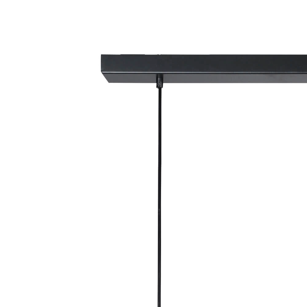 Lampe suspendue Lava 4x verre à fumée Masterlight 8718121286150