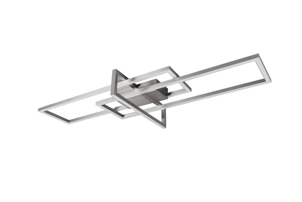 LED plafonnier Salinas 100cm gris