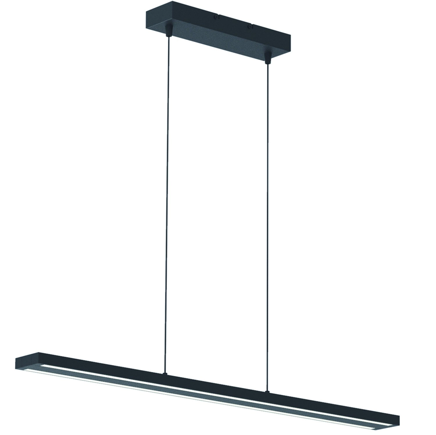 Lampe à suspension LED Zelena Motion réglable 80cm noir