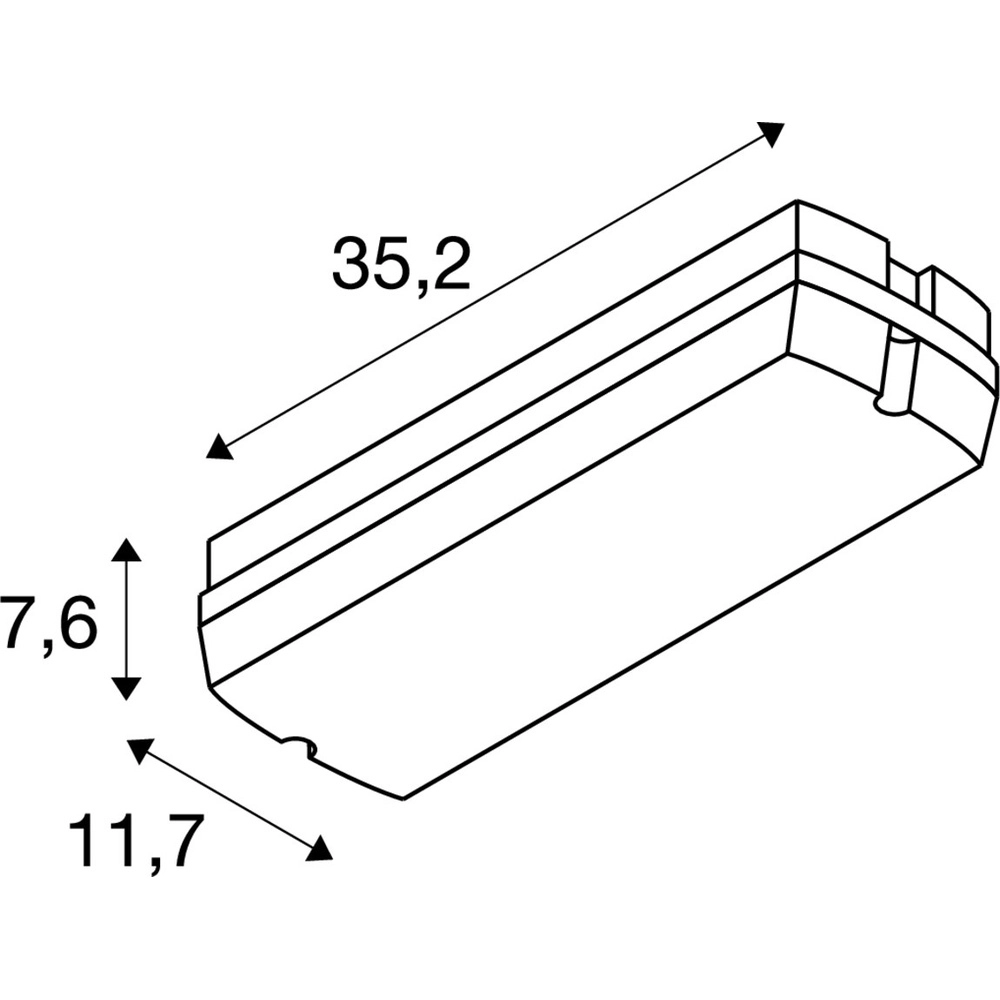 Éclairage des issues de secours P-Light éclairage de secours 5.2W SLV 4024163315197