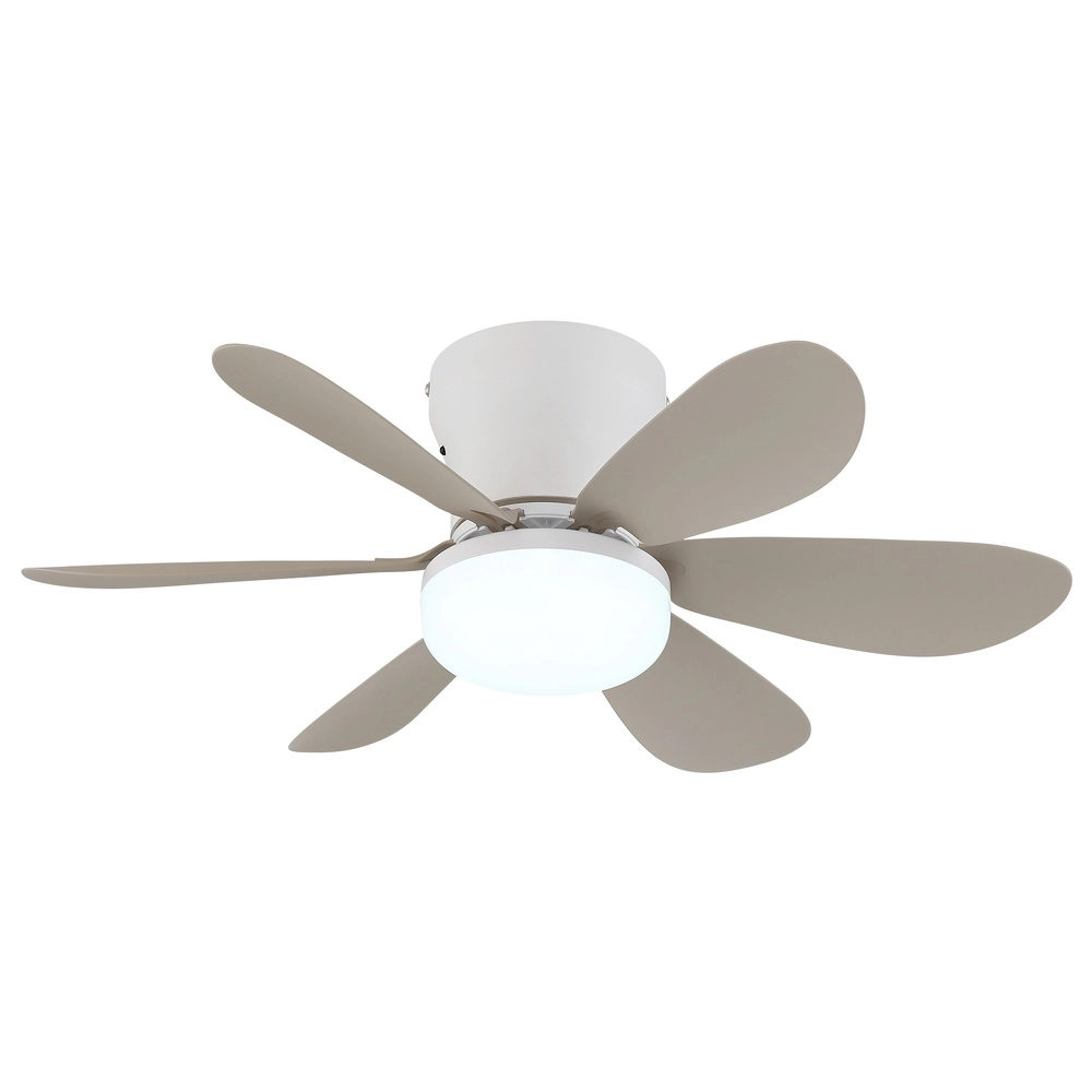 Ventilateur de plafond Delores brun sable Globo 9007371580729