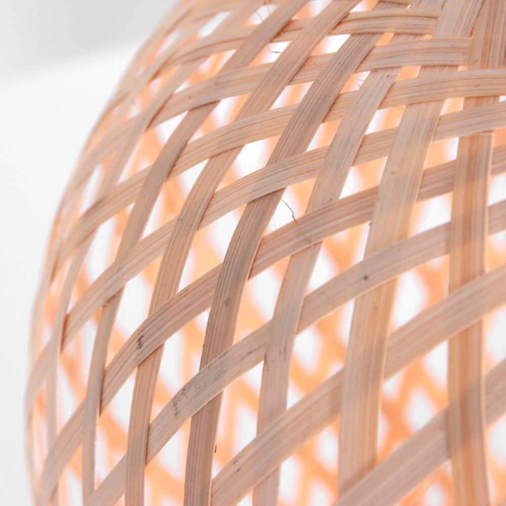 Lampe de table en bambou Maze Ø 30 cm Steinhauer 8712746147230