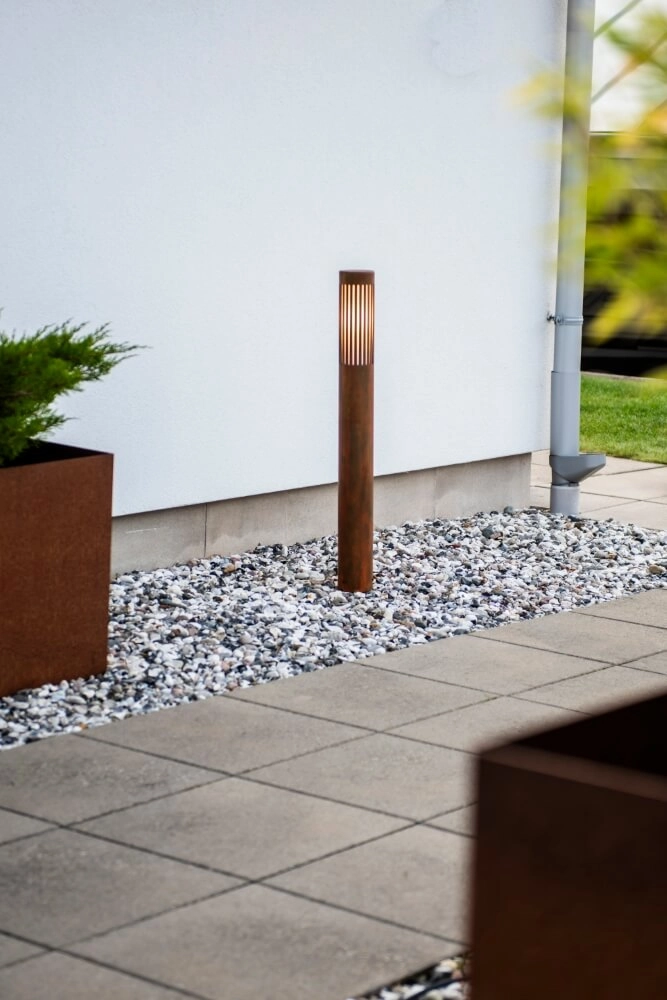 Concevoir l’éclairage des chemins Pistoia Brun rouille KonstSmide 7318303589720