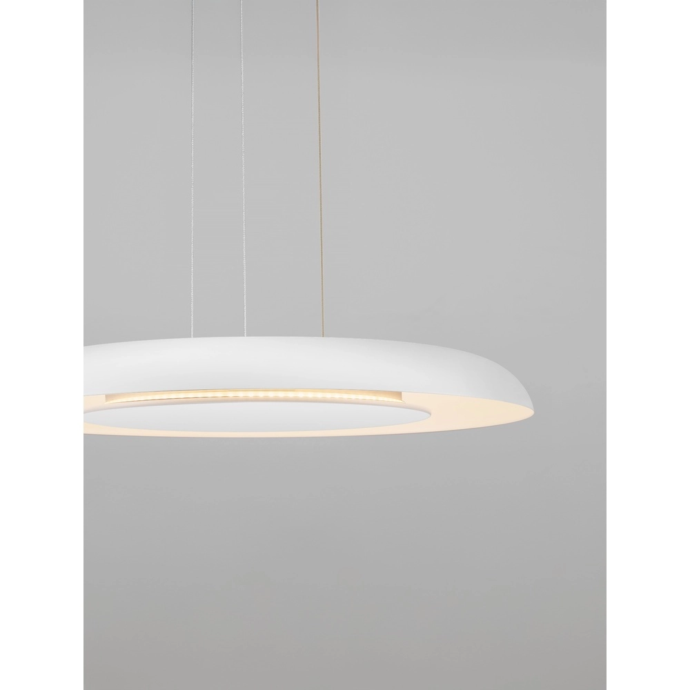 Suspension moderne Epos Ø 60cm blanc Lyora 5212017463241