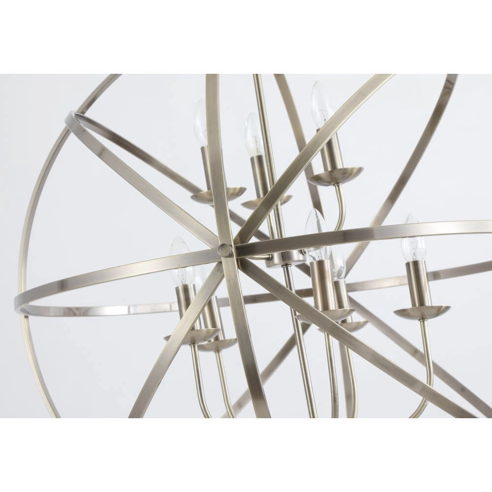Suspension ancienne Orbit Or 8 pâles Searchlight 5053423271910