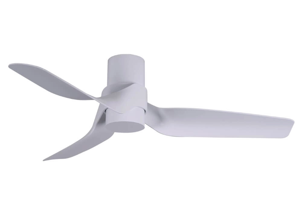 Ventilateur de plafond avec lampe Nautica Ø 132cm blanc