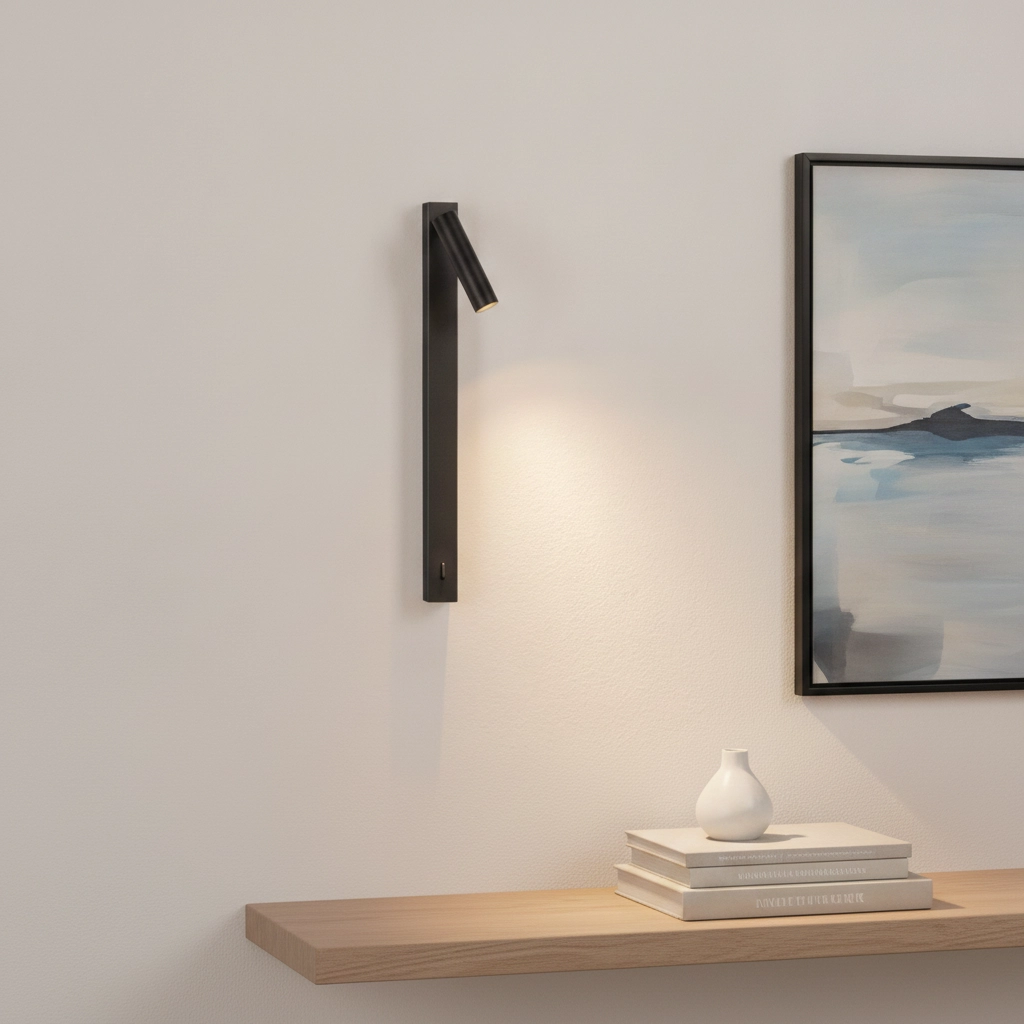 Lampe de chevet Tondo noir