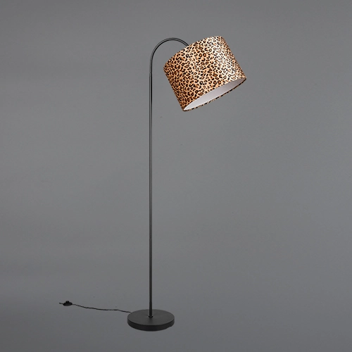 Lampe de pied Pardina Imprimé léopard Trio 4017807693102