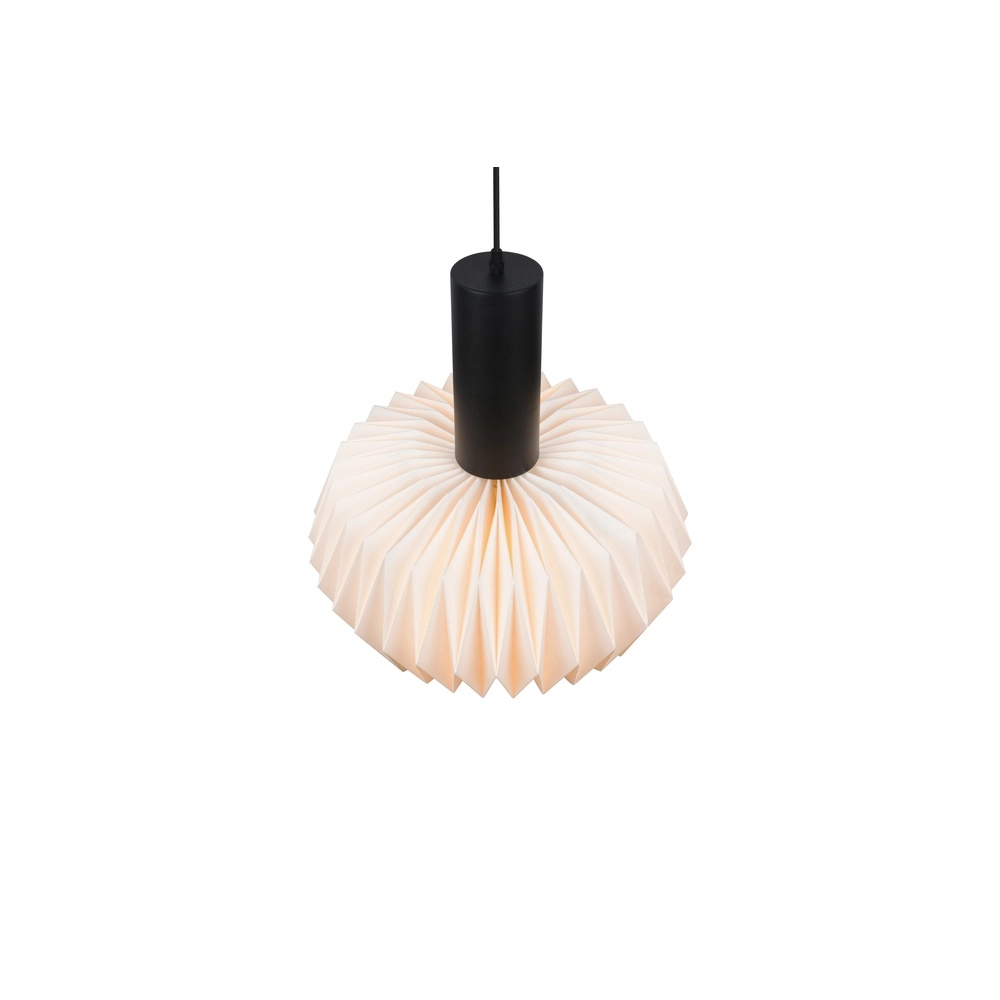 Lampe pendante moderne Larima noir et blanc Trio 4017807704754