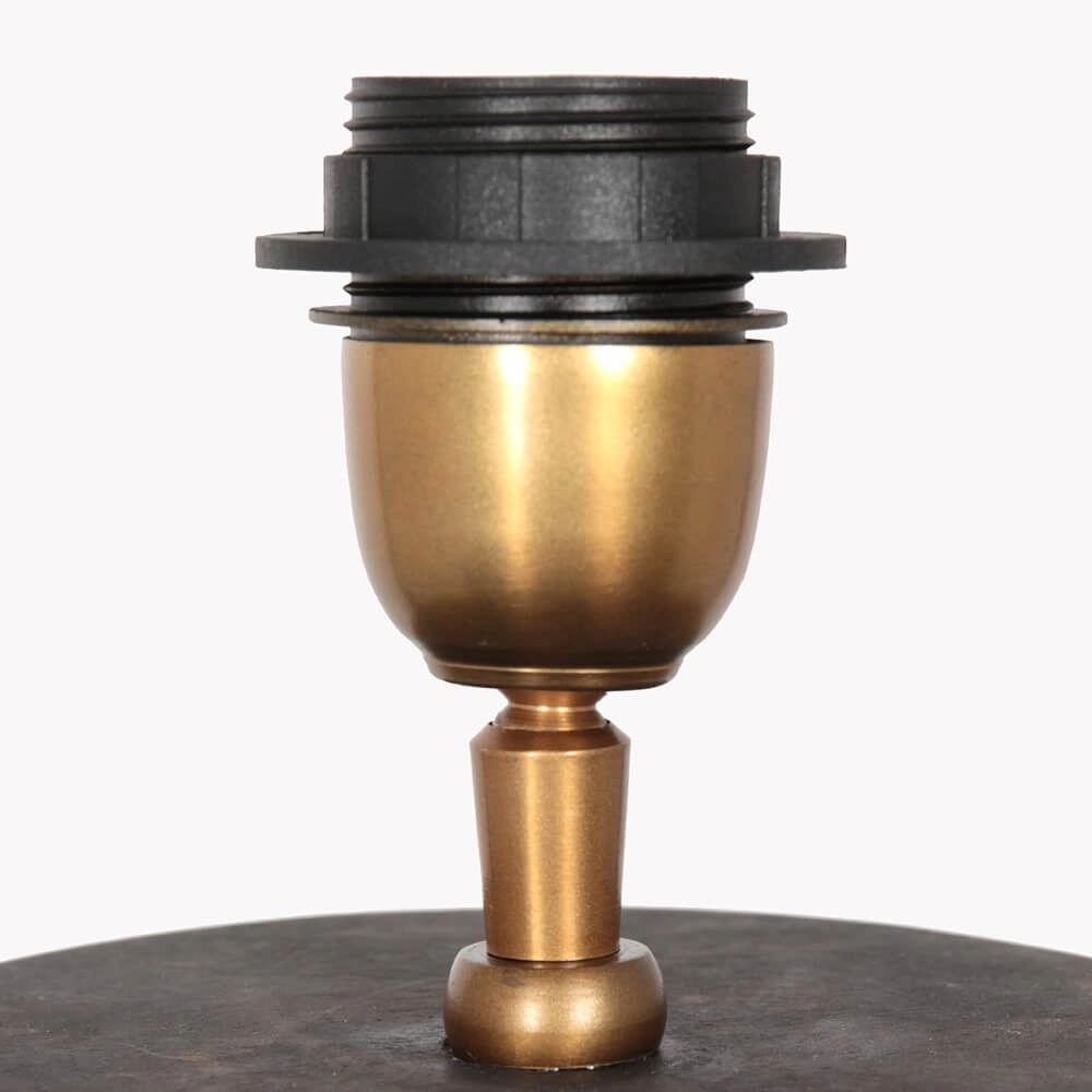 Lampe de table chic Lyons B avec abat-jour en lin blanc Steinhauer 8712746166613