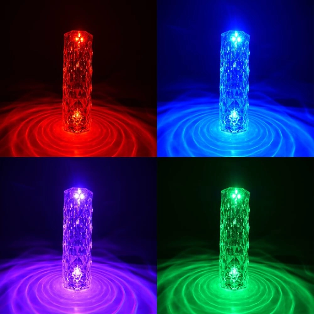 Lampe de table rechargeable Lucignano transparent Eglo 9002759758165