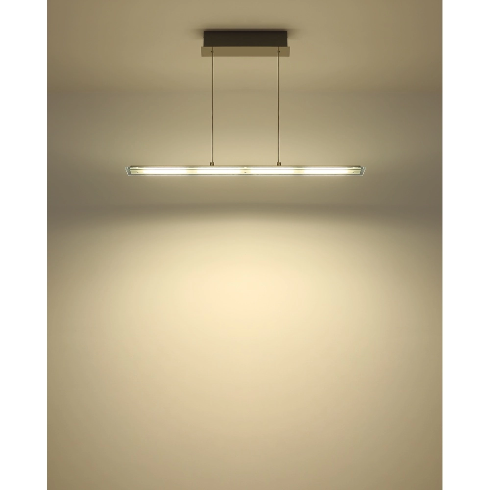 Lampe suspendue Novak nickel 88cm Globo 9007371586028