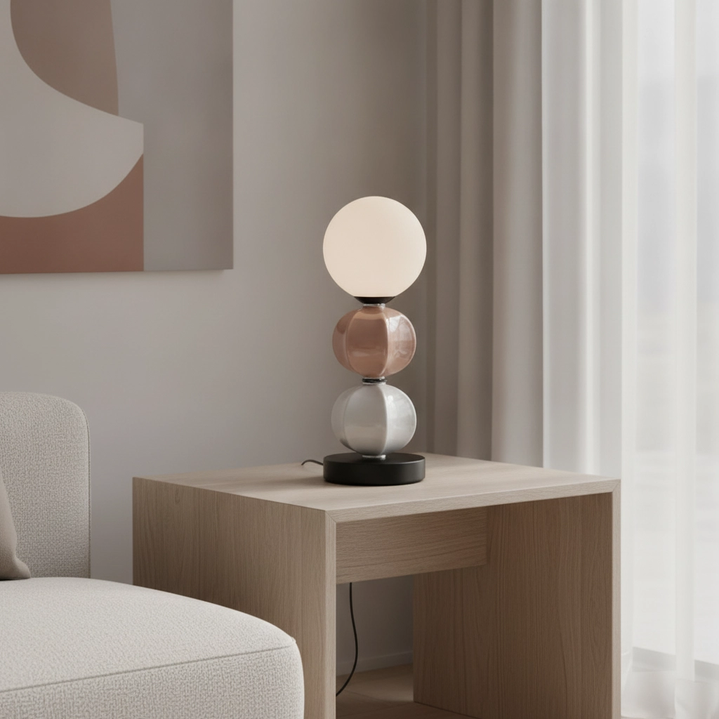 Lampe de table unique Dazz Multiples couleurs de céramiques