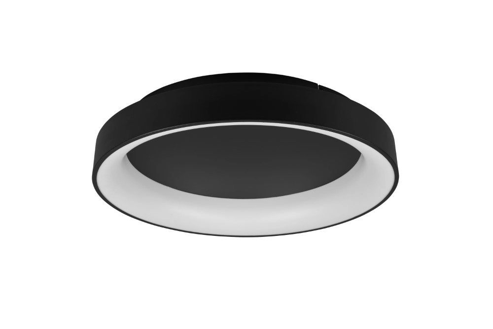 LED plafonnier Girona 48w - 2700-6000K - 60cm noir